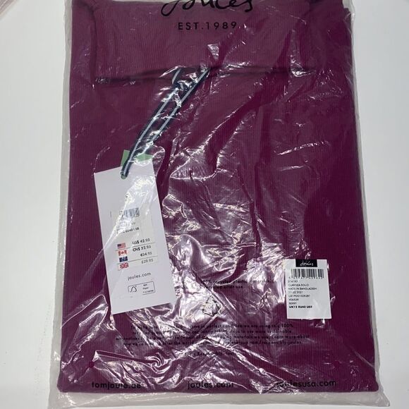 🔥Joules Clarissa Solid Roll Neck Jersey Top New - Picture 3 of 3